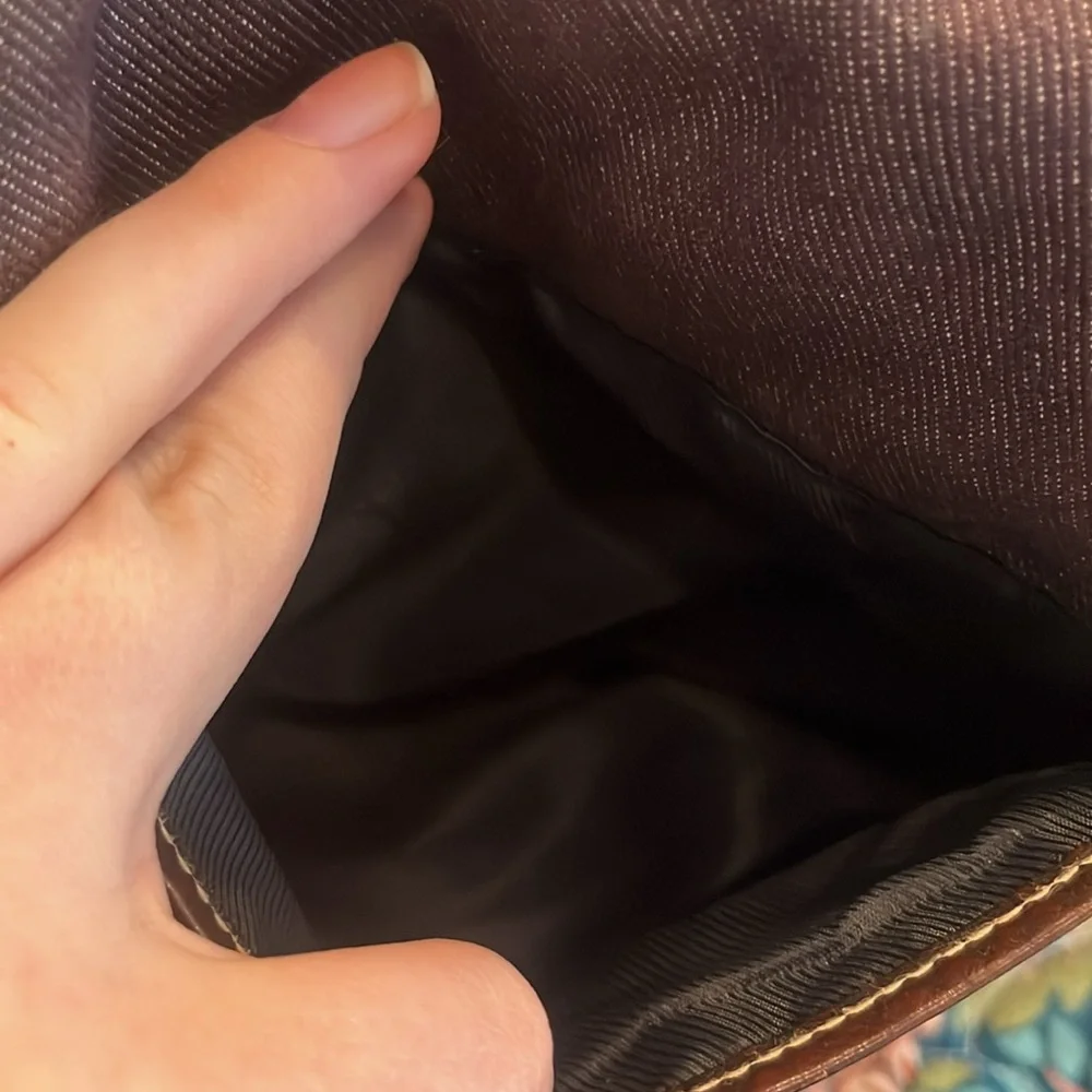 Lauren Ralph Lauren Denim Tote Bag